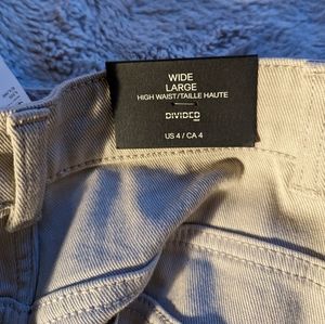 NEW H&M WIDE LEG JEANS